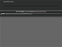 Tablet Screenshot of marahel.com